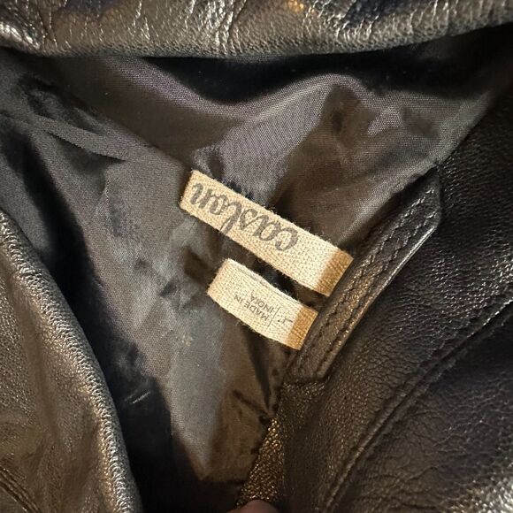 Caslon Classic Black Leather Jacket - Picture 9 of 9